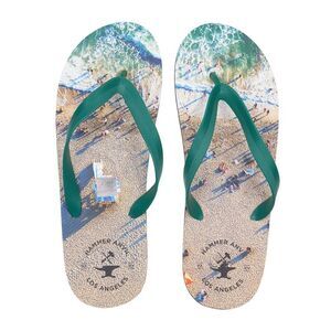 Hammer Anvil Mens Flip Flops Casual Thong Summer Sandals Comfortable Beach Shoes